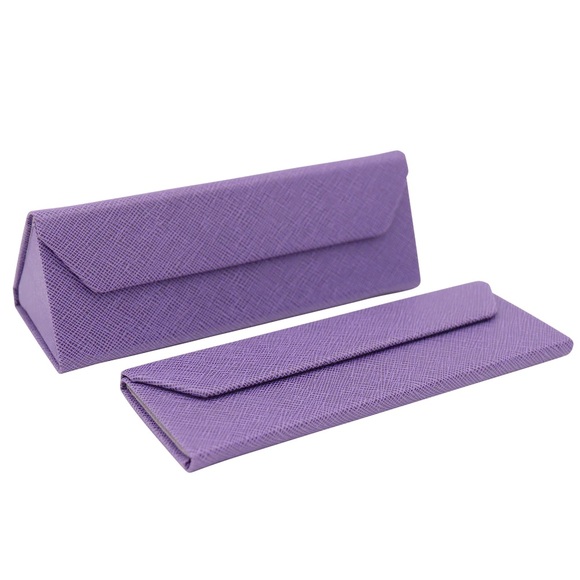 Magnetic Eyeglass Case with Backpack Or Purse Hook, Lavender/Purple new - Picture 1 of 7